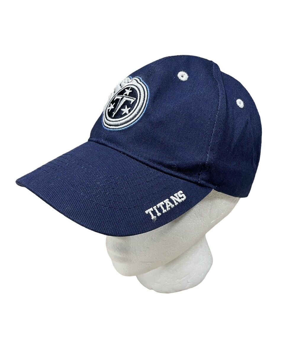 Tennessee Titans NFL Team Apparel Hat Cap Unisex Adult Adjustable Blue-Football